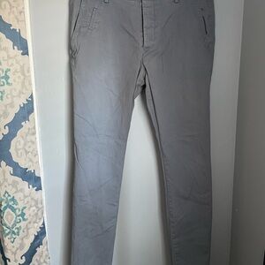 All Saints Men's Slate Chinos